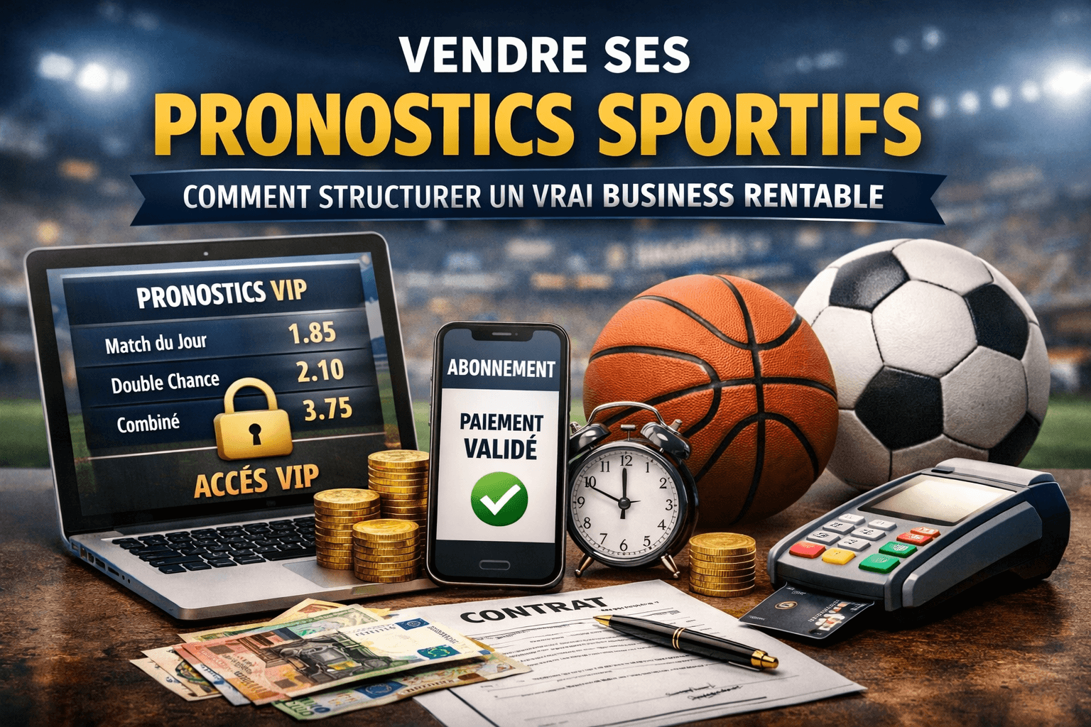 Vendre ses pronostics sportifs et structurer son business