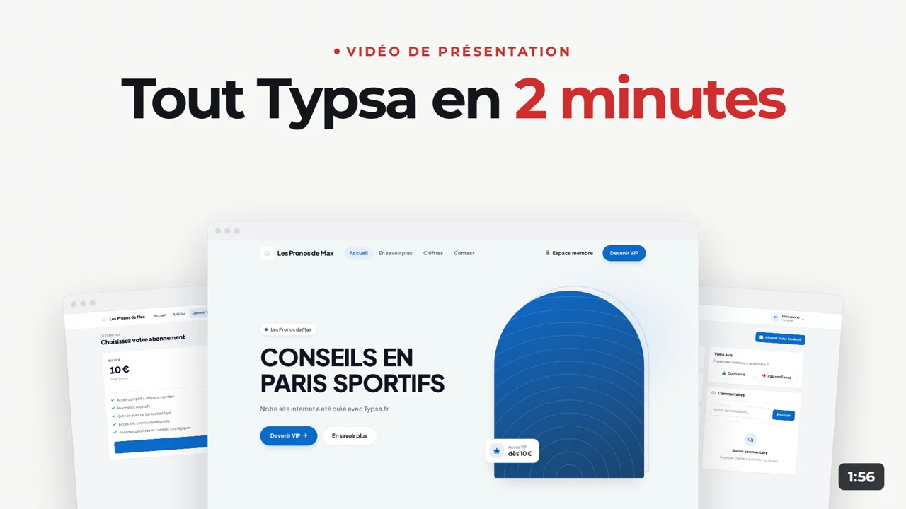 Vidéo de présentation : tout Typsa en 2 minutes